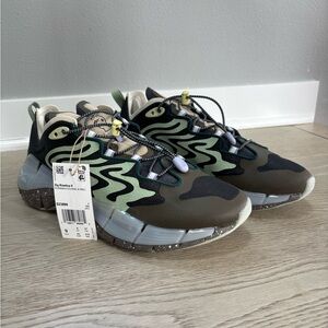 Brain Dead x Reebok Zig Kinetica II Green Size 9